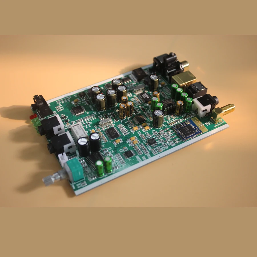 KYYSLB TPA6120 Bluetooth Amp PCM2704 декодер волоконный коаксиальный USB Bluetooth аналоговый аудио InputJC-DE5 цифровой декодер усилитель