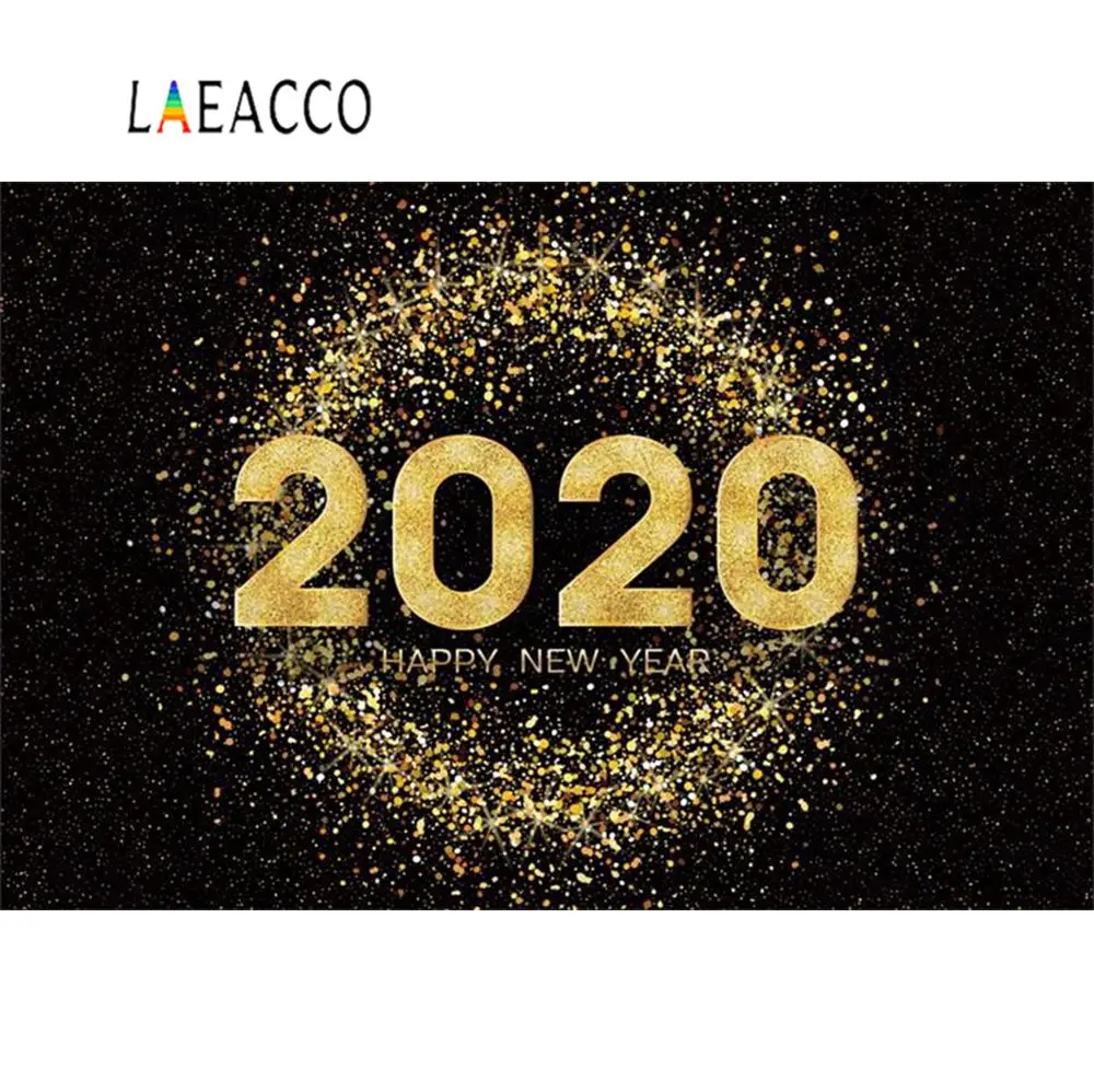 Laeacco счастливый новый год 2020 вечерние фестиваль Фейерверк живописный Фотофон