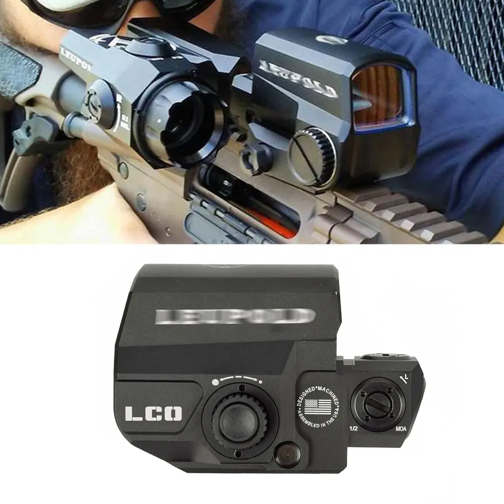 Tactical Red Dot Sight Riflescope Hunting Scopes Reflex Sight w/20mm Rail Mount 