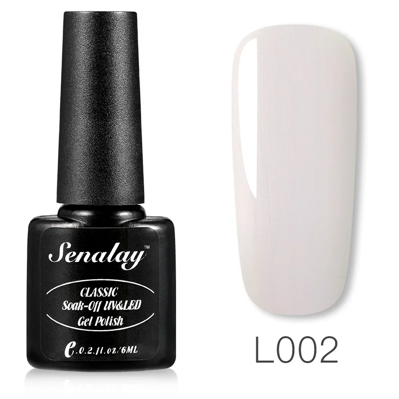 RE12-L002 SENALAY Гель-лак набор все для маникюра Полупостоянный Vernis верхнее покрытие УФ светодиодный гель лак удаляющийся замачиванием Гель-лак для ногтей - Цвет: RE12-L002