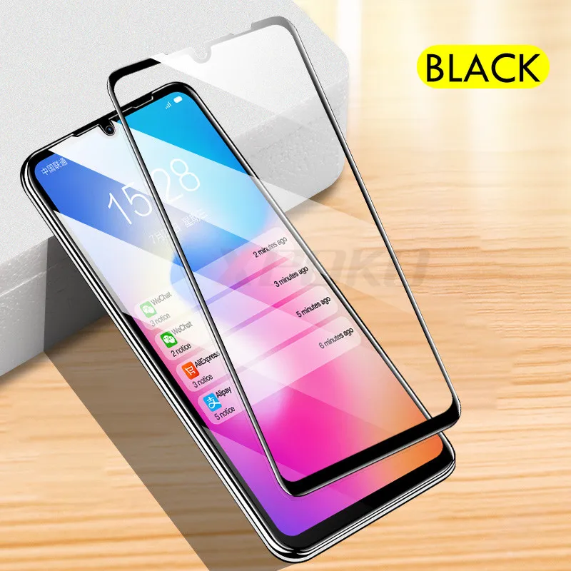 Закаленное стекло с полным покрытием для Xiaomi Redmi Note 7 6 5 Pro пленка экрана 6A K20
