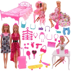Vêtements et chaussures de poupée barbie 2021 pouces, accessoires robe de soirée, jouets de noël pour filles, 30cm BJD, 11.8 