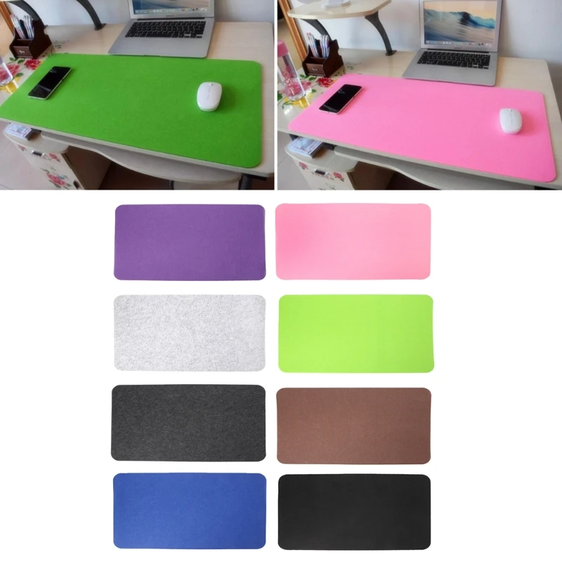 

Large Felt Cloth Mouse Pad Non-slip Mouse Pad Mouse Mat for Office desk pad