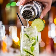 5 шт. шейкер для смешивания коктейля из нержавеющей стали вино мартини Бостон-Шейкер для бармена напиток вечерние барные инструменты