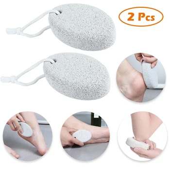 

2 PCS Fiberglass Foot Clean Tool Hard Skin Callus Remover Scrub Bath Ellipse Pumice Stone Feet Care Massage Clean Dead Hard Skin