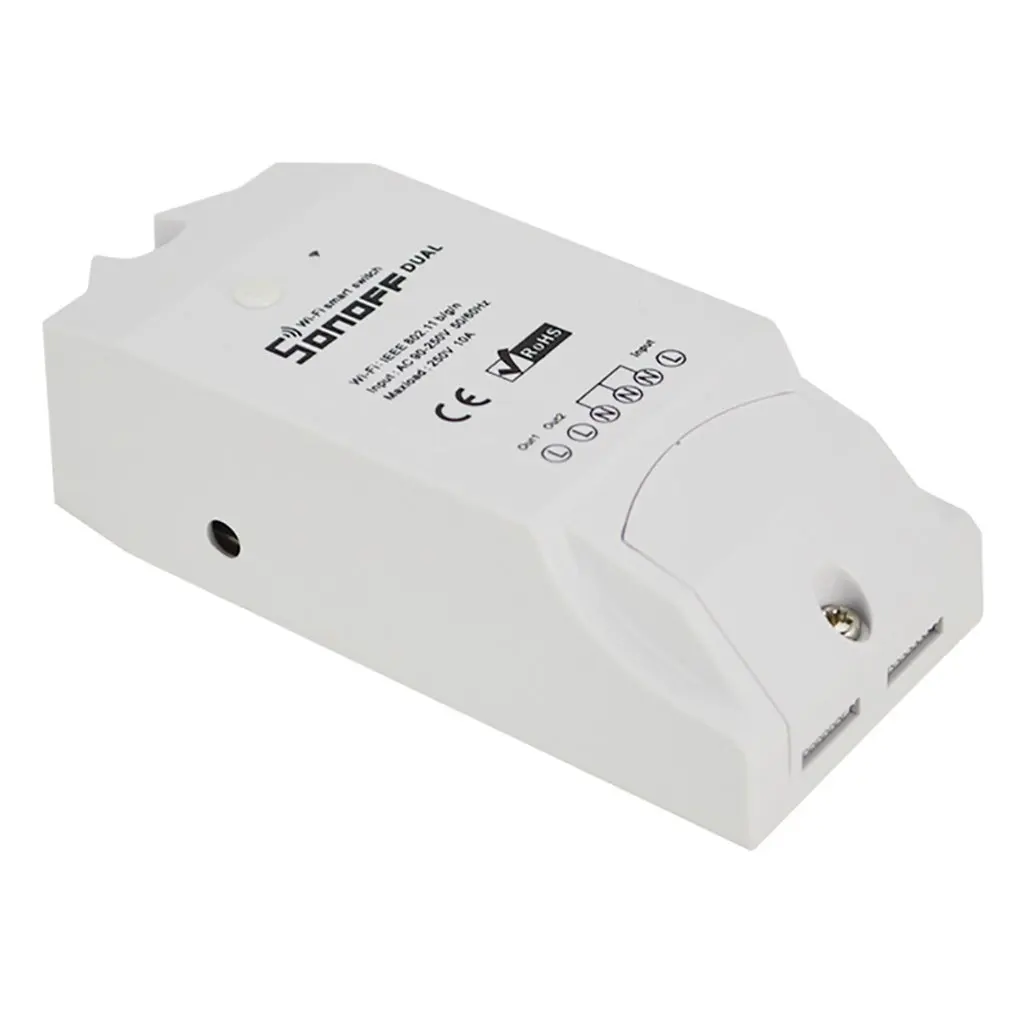 

Dual Wifi Mobile Phone Remote Control Switch Remote Control Refitting Switch 220V Power Appliance Switch