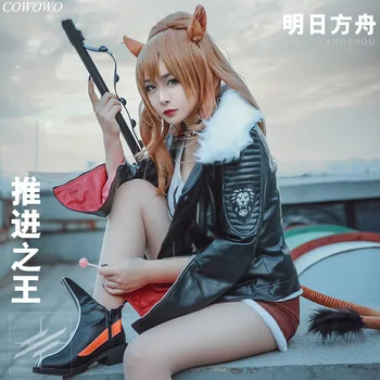 

Anime! Arknights Siege Battle Suit Sexy Lovely Uniform Cosplay Costume Full Set Halloween Party Outfit For Women Free Shipping