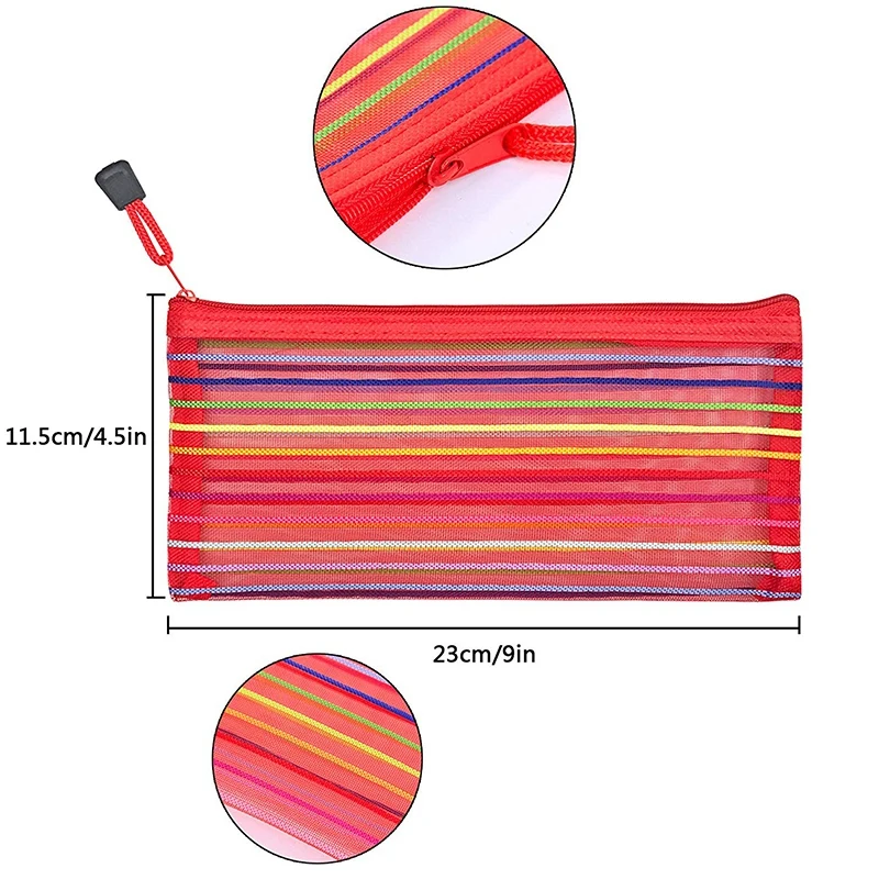 Новинка-21 шт. сетчатый чехол на молнии, складские принадлежности, принадлежности для косметики, аксессуары для путешествий