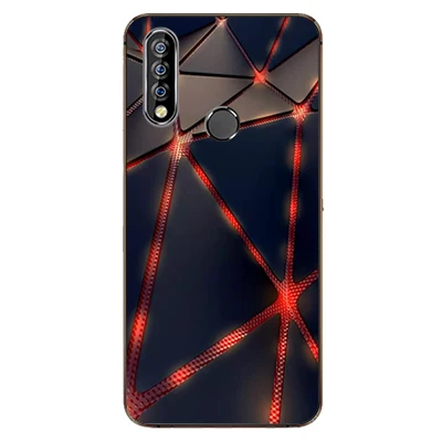 Узорчатый чехол для OUKITEL C17 Pro мягкий чехол для телефона TPU задняя крышка для Oukitel C17Pro C17 Pro C 17 Pro 6,3" Чехол - Цвет: W45
