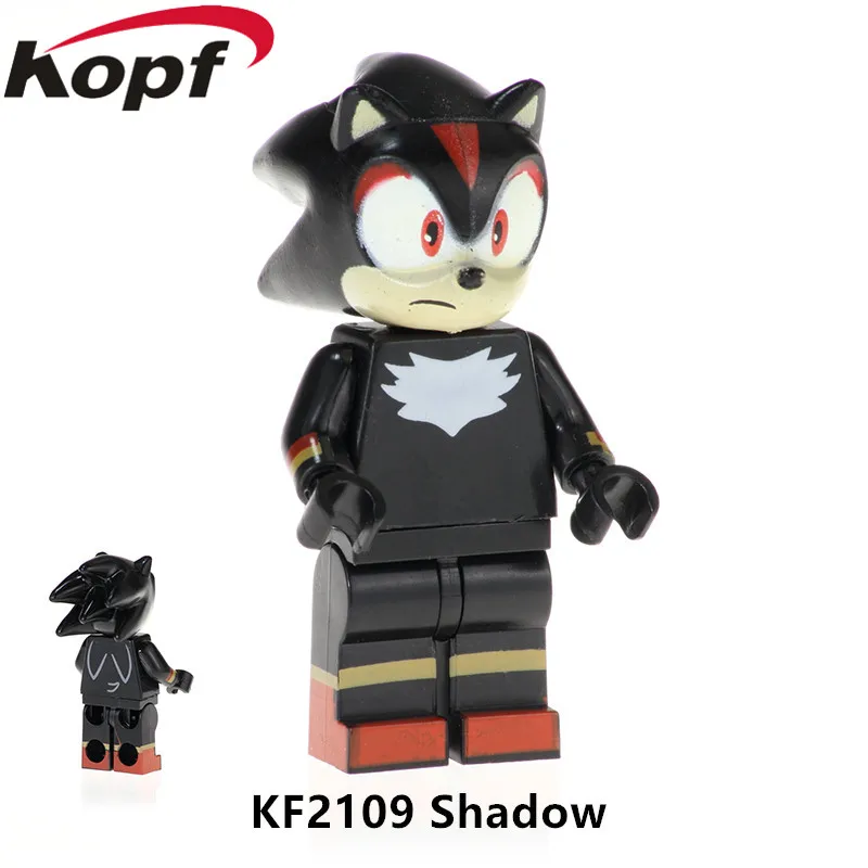 20 шт. Супер Герои Дэдпул утка Knuchles Shadow Ironman Duck Экшн фигурки здание блокирует обучение подарок игрушки Дети KF596 - Цвет: KF2109 20Pcs No Box