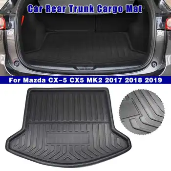 

Cargo Liner Boot Tray Rear Trunk Cover Matt Mat Floor Carpet Kick Pad Mud Non-slip For Mazda CX-5 CX5 MK2 2017 2018 2019 2nd