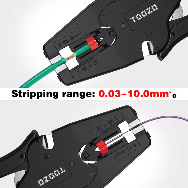 Wire Stripper Tool Stripping Pliers Automatic 0.08-10mm 32-7AWG Cutter Cable Scissors D3 Multitool Adjustable Precision