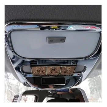 

ABS Chrome For Renault Captur Accessories 2015 2016 2017 Car Front Reading Read Light Lampshade Panel Cover Trim Car Styling