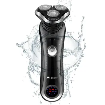 

Surker Electric Shaver 2019 New Arrival Professional Electric Razor Triple Blade Men Shaving Machine USB Charging Male Shaver
