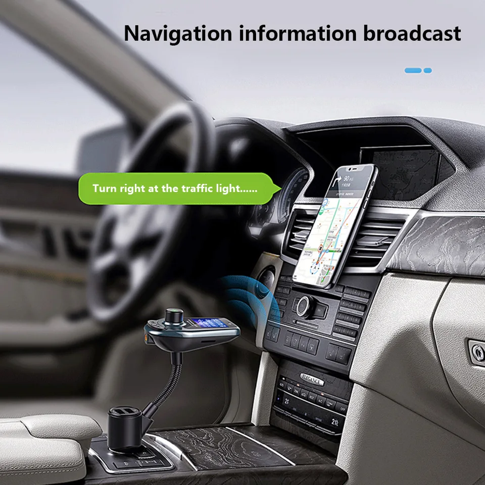 D446 Car Kit Bluetooth-Audioempfänger Universal FM 2.1 EDR