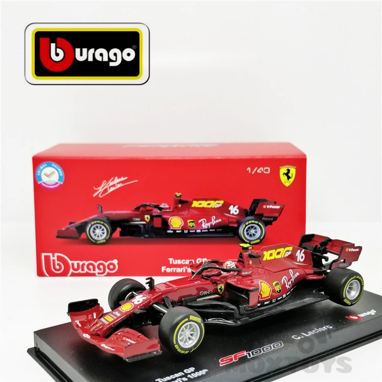 Details about / Bburago 1:43 F1 2020 Ferrari SF1000 #5 Sebastian Vettel Diecast Car Model