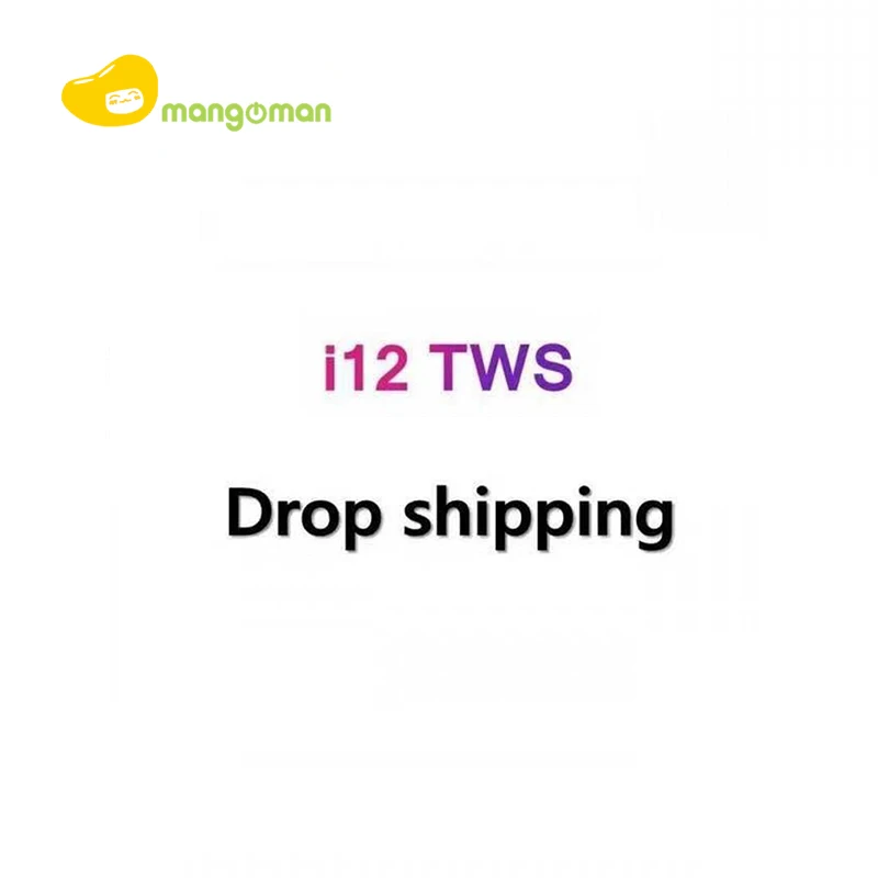 

Mangoman i12 TWS Wireless earphones i12 Bluetooth 5.0 Earphone Sports Headset Touch Portable Earbuds PK i10 i20 tws i30 i60 i100