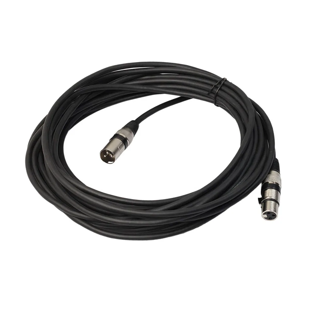 

DMX Signal Cable Wire Lighting Moving Head Light XLR Patch Cable Microphone Lead Shielded Wire,16.4ft