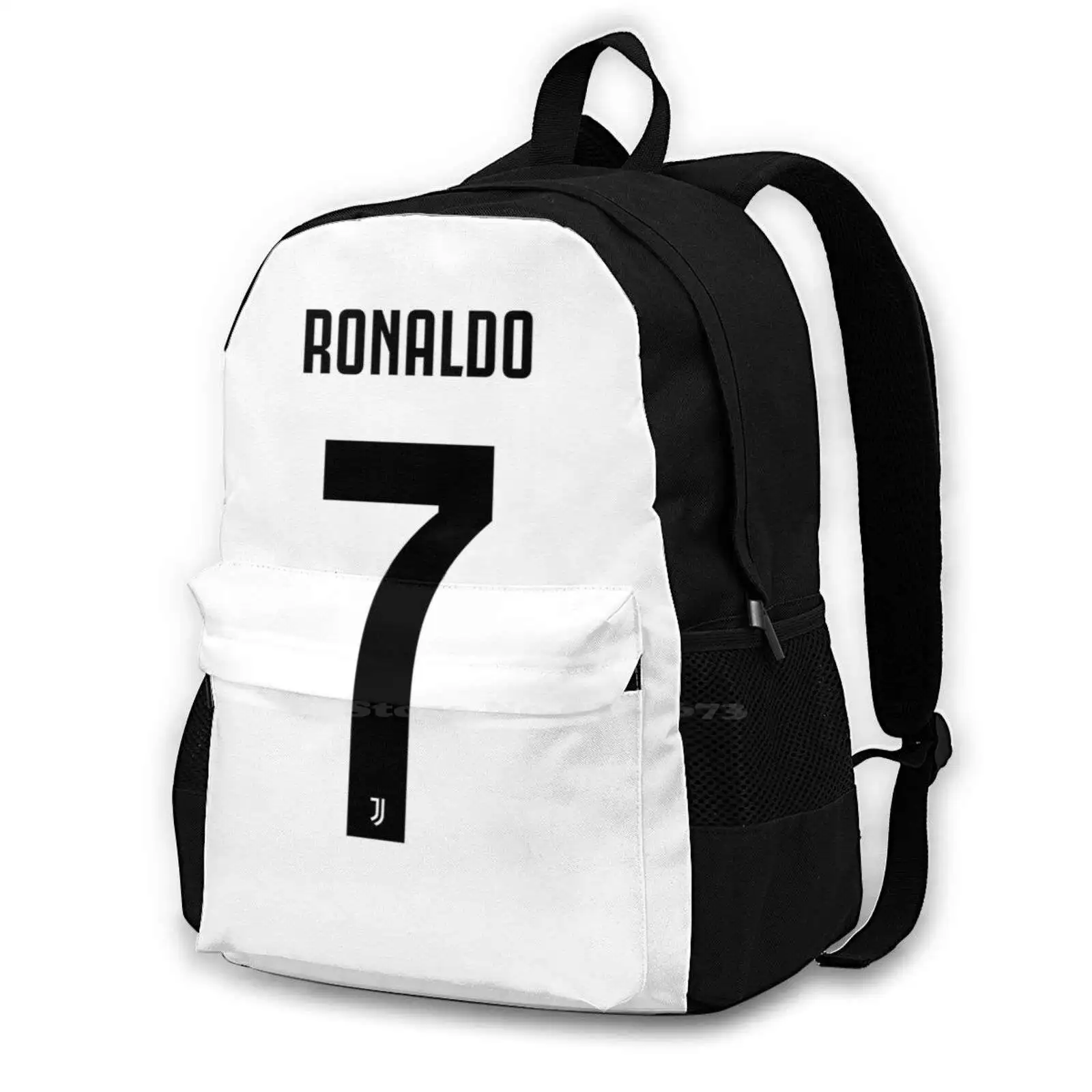 Bag Backpack For Men Women Girls Teenage Black Ronaldo Futbol Soccer Serie A Coppa Italia Italy | Багаж и сумки