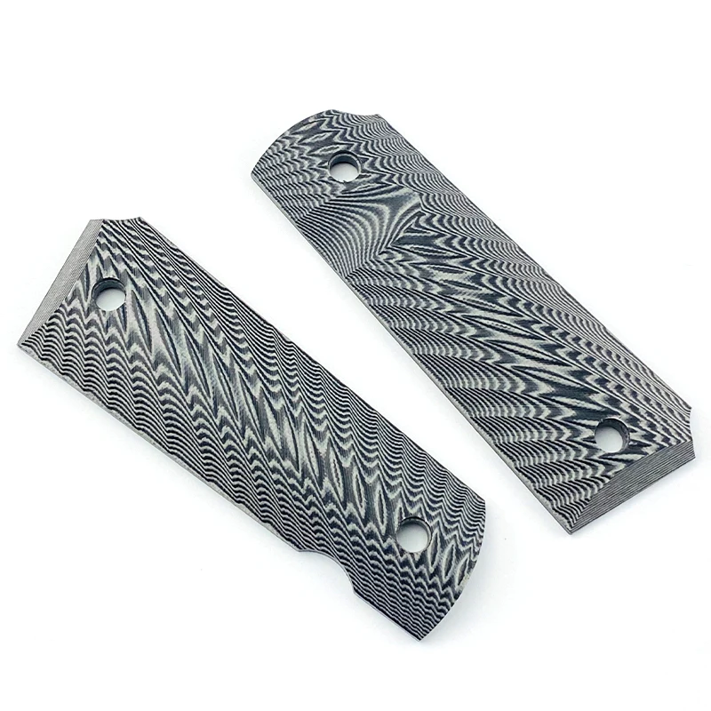 Apertos Remendo G10 Antiderrapante Apertos Táticas Personalizadas Pistola Apertos Cnc Material 1911 Acessórios Par 1911 - Image 5