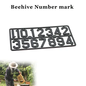 

2PCS Beehive Digital Number Beekeeping Tools Card Bee Box Sign Frame Apiculture Equipment tools Beekeeper Mark Bees Tool