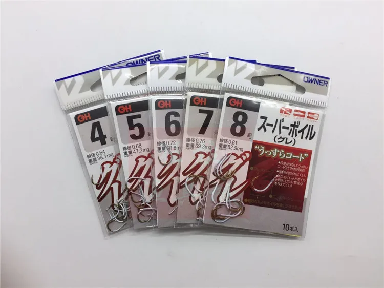 Японский продукт Oona Fishhook 13183 Tawny White Paintcoat Скрытый ультра-острый rui qiang рыболовный крючок