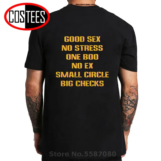 Funny Good Sex No Stress One Boo No Ex 