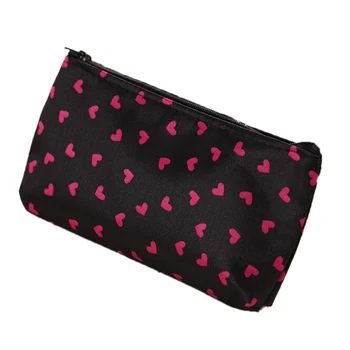 

1PC Women Heart Makeup Bag Cosmetic Pouch Storage Case Travel Organizer Clutch Purse