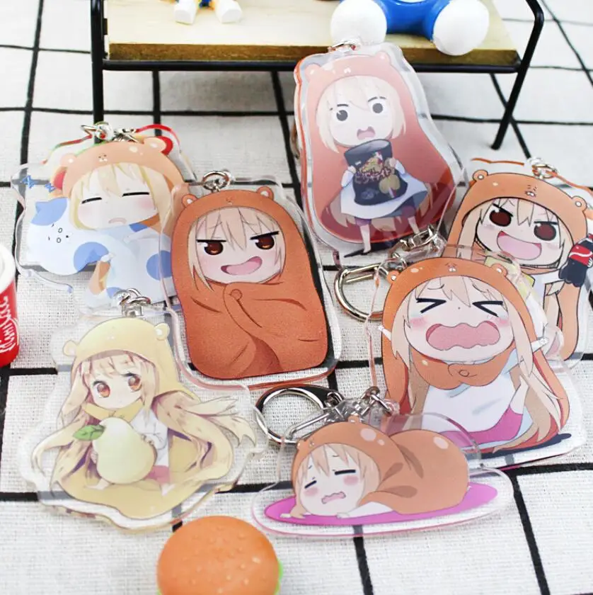 Аниме Himouto! Милый акриловый брелок для ключей с изображением Умару-Чана