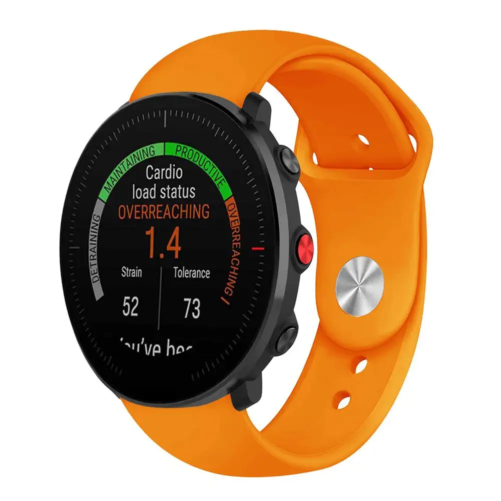 Ремешок на запястье для POLAR Vantage M Smartwatch, браслет, ремешок на запястье, Сменные аксессуары, мягкая силиконовая лента, унисекс