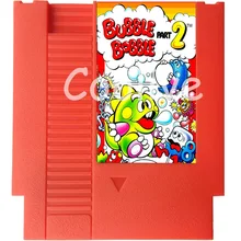 Высокое качество Bubble Bobble часть 2 для 72 контактов картридж 8 бит видео игровая консоль карточный картридж английский язык