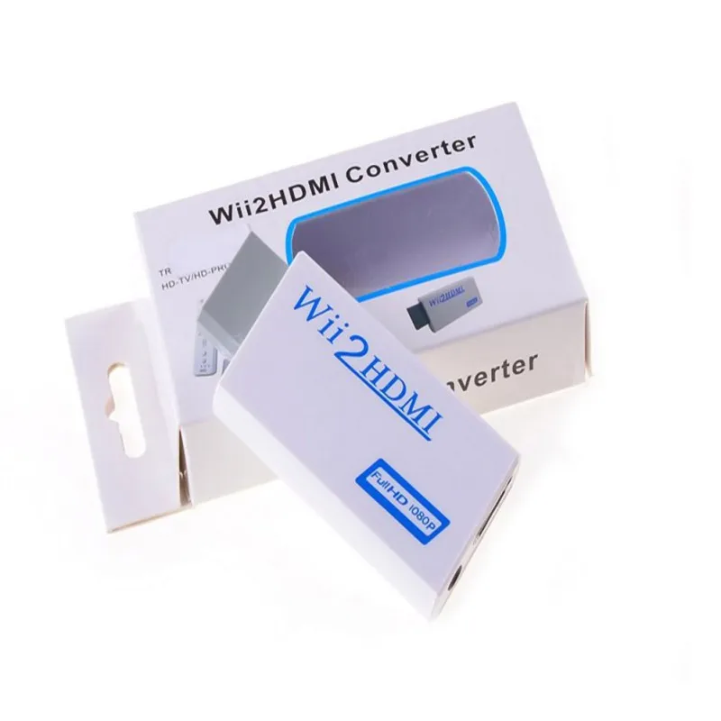 3,5 мм аудио Elistooop для wii в HDMI конвертер адаптер FullHD 1080P wii в HDMI wii 2 HDMI конвертер для ПК HDTV монитор дисплей