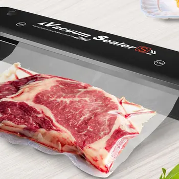 

1Pc Commercial Food Saver Vacuum Sealer Machine Seal Foodsaver US Plug (Black)