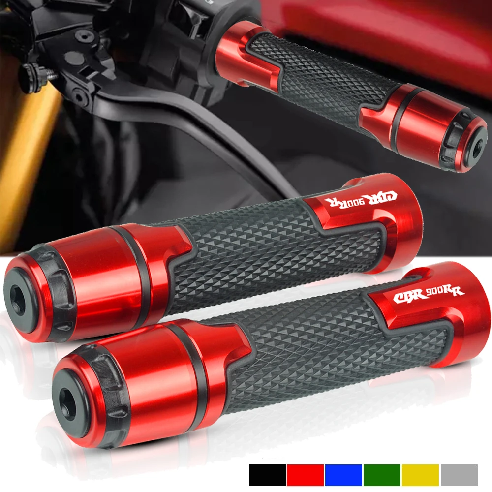 Для Honda CBR900RR CBR 900RR 1993-1999 1994 1995 1996 1997 1998 мотоцикл 7/" 22 мм руль ручной рукоятки «Грипсы» наконечники велосипедного руля