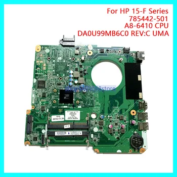 

DUORUN For HP 15-F Series Laptop Motherboard Mainboard 785442-501 DA0U99MB6C0 REV:C UMA w A8-6410 CPU NoteBook PC 100% full