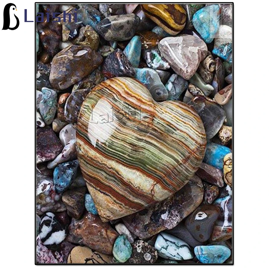 Алмазная живопись 5D квадратные круглые камни любовь камешки полная Кристалл