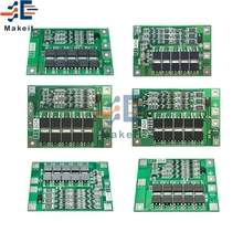 BMS 3S/4S 25A/30A/40A/60A 12V Balancing Bms Board 18650 Li-ion Lithium Pcb Battery Charger Protection New Enhance/Balance Board