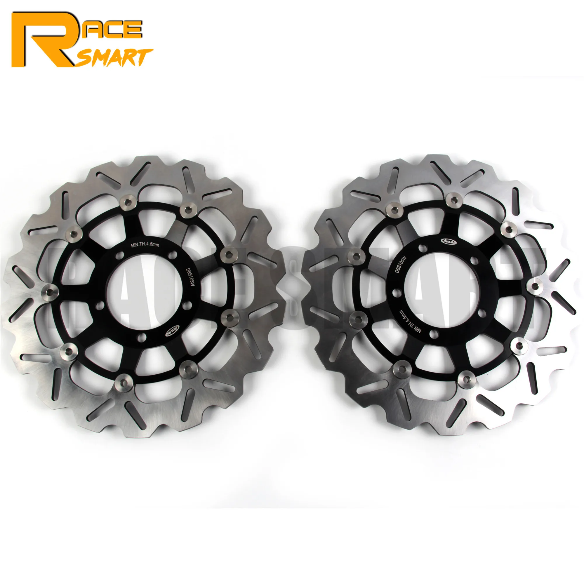 

Motorcycle CNC Front Brake Disks For TRIUMPH Street Triple 675 R 2009 - 2012 Discs Rotors Street Triple 675 2007 - 2012
