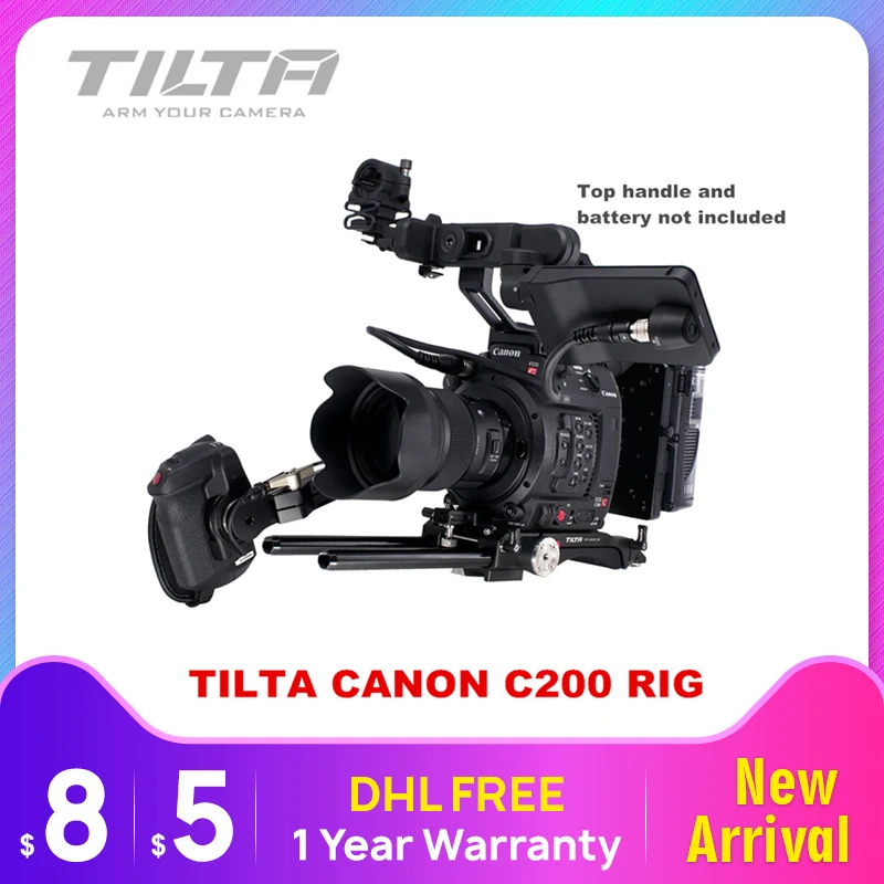 Tilta ES T26 A Rig Kit для CANON C200 Camera Quick Release Baseplate Extension arm V lock или Anton Mount Plate|Аксессуары