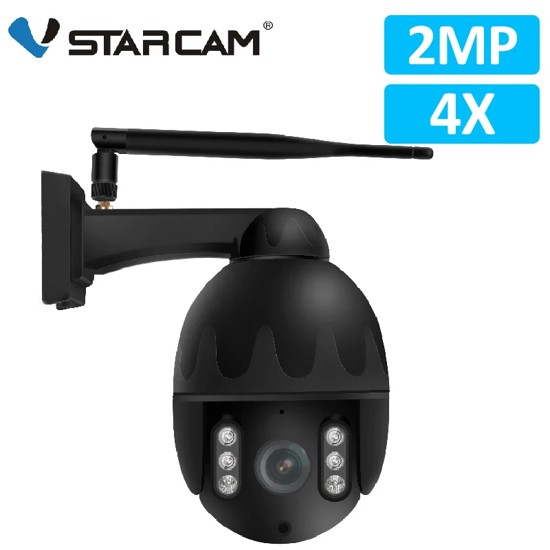 IP камера Vstarcam 1080P с 4 кратным увеличением Wi Fi IP66 водонепроницаемая|Камеры