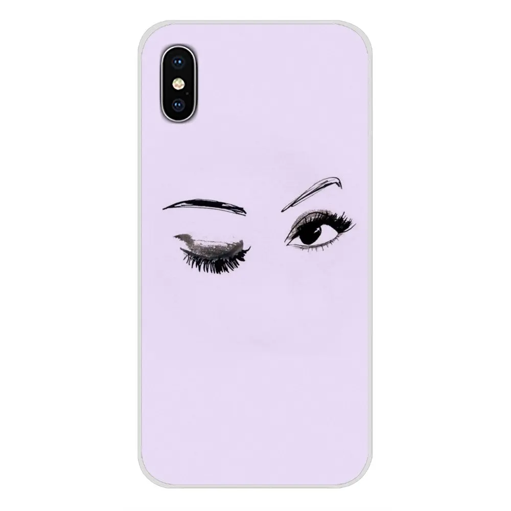 Для Apple IPhone X XR XS 11Pro MAX 4S 5s 5C SE 6S 7 8 Plus ipod touch 5 6 Чехлы для мобильных телефонов модные Chiara Ferragni Eyes