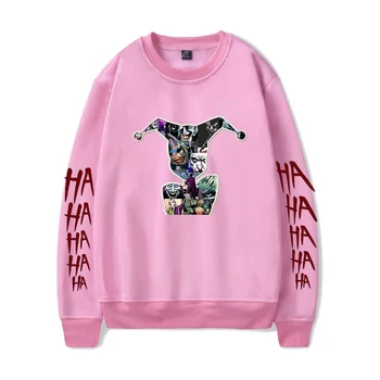 

Frdun new HAHA joker Printed Cool 2019 New Arrival Streetwear Round Collar Sweatshirt Women/men Clothes Casual Sweatshirts