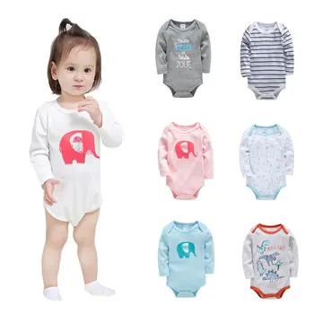 

Herenice 3 PCS/Lot Newborn Cute Cartoon Animal Rompers Baby Girls Boys Jumpsuit Infant Children Summer Knitted Beautiful Romper