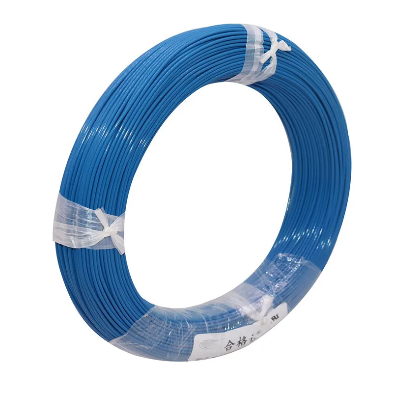 100 м/лот нагревательная линия 0,5 квадратный провод диаметр 1-1,2 мм ксеноновая лампа для автомобиля Модификация нагревательная мантия установка силиконовый кабель - Цвет: Blue