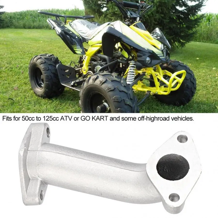 Впускной коллектор с прокладкой Подходит для 50cc до 125cc ATV воздушный фильтр для карбюратора коллектор подходит для ATV автомобильные аксессуары впускной коллектор