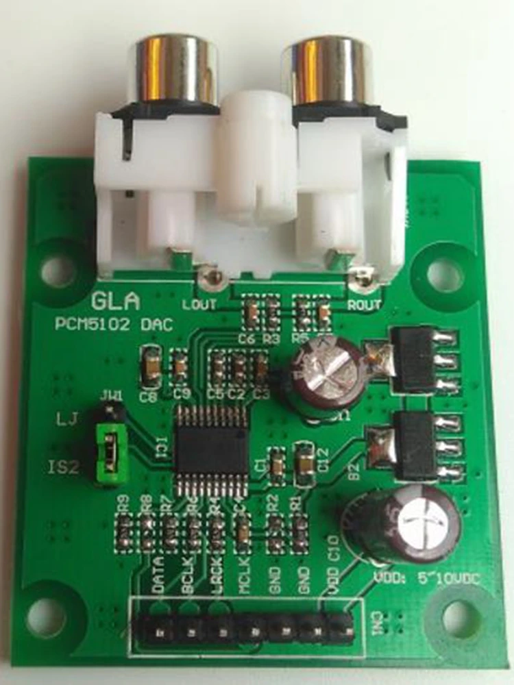 

I2S DAC decoder module Red core player PCM5102 chip