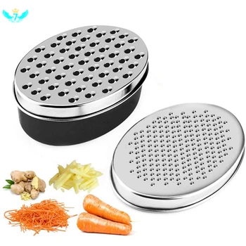 

Cheese Grater Lemon Zester with Food Storage Container and Lid Grinder Grater for Ginger & Vegetables Box Grater HTML