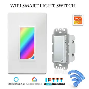 

Smart Scene Light Switch Night Light Function Mobile Phone Remote Control Switch