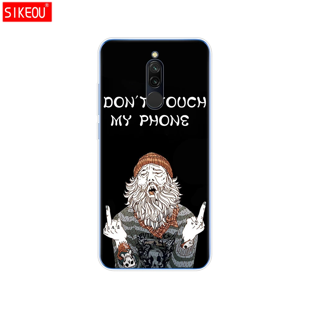 Силиконовый чехол для xiaomi redmi 8 чехол s полная защита мягкая задняя крышка из ТПУ на redmi 8 бампер hongmi 8 чехол для телефона coque cat - Цвет: 12068