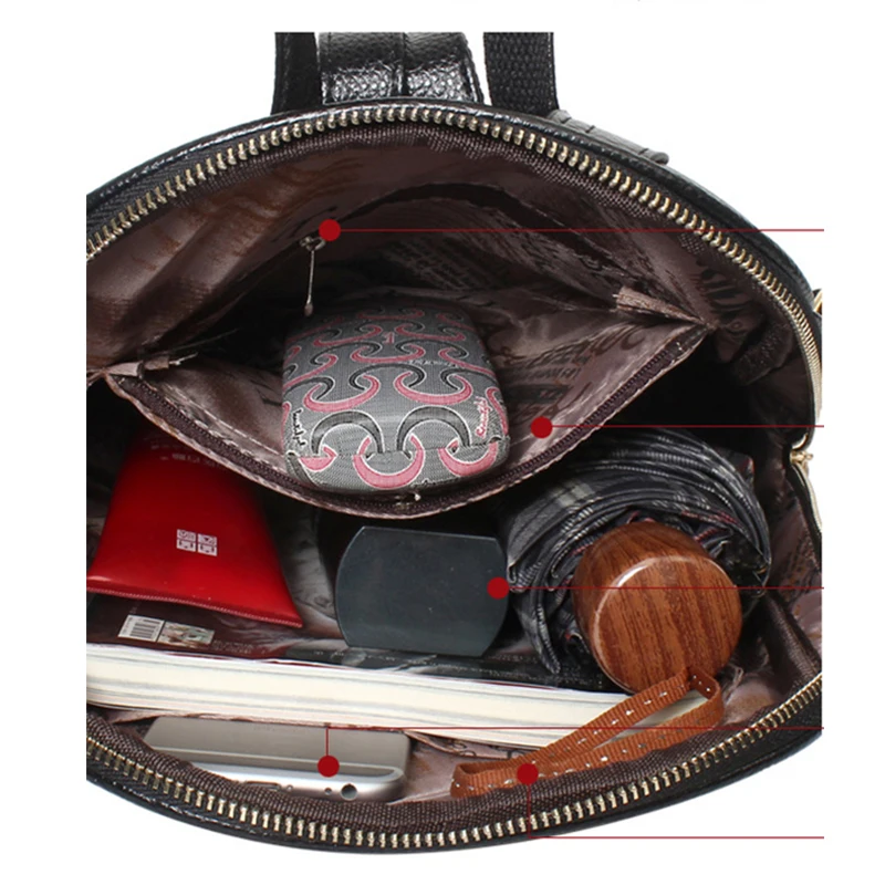 Для женщин рюкзак кожаные рюкзаки Softback сумки Производитель Сумка Элегантный дизайн сумка Повседневное рюкзаки для подростков рюкзак Sac